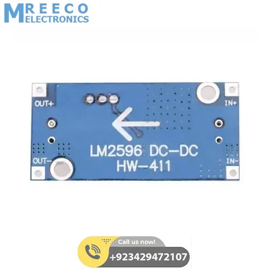HW-411A LM2596 DC To Dc Buck Converter Step Down Module Power Supply - Top View