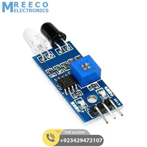 IR Infrared Obstacle Avoidance Sensor Module - Front View