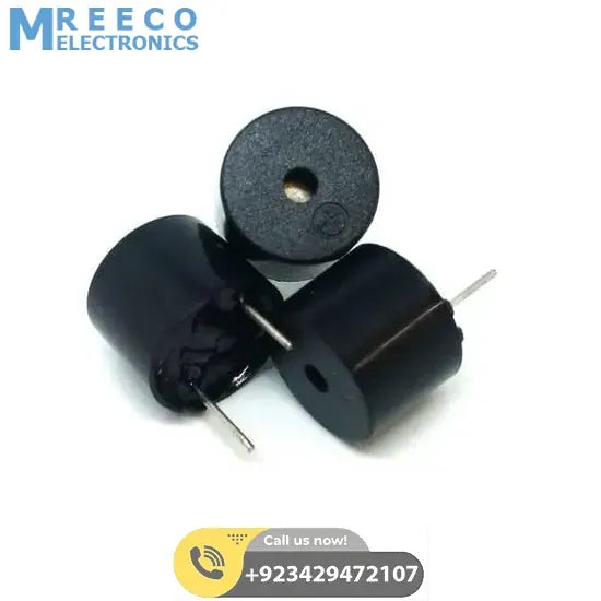 Piezo Active Buzzer 3V To 12V - Front View