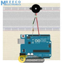 Piezo Active Buzzer 3V To 12V - Top View