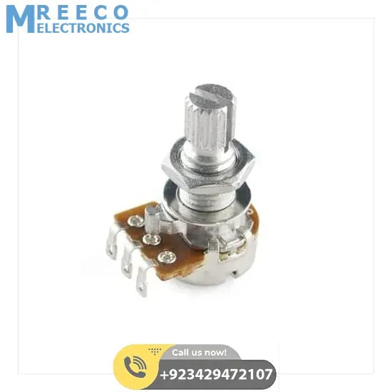 50K Variable Resistor Potentiometer Volume Type - Back View