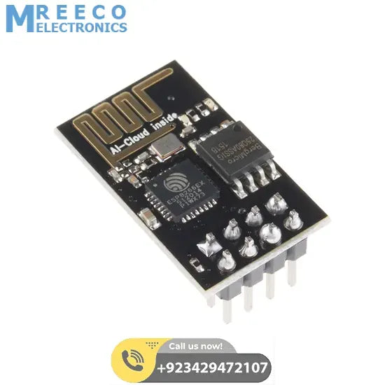 ESP01 ESP 01 ESP8266 WiFi Module - Front View