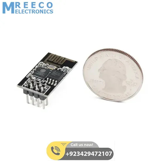 ESP01 ESP 01 ESP8266 WiFi Module - Side View