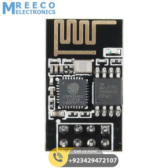 ESP01 ESP 01 ESP8266 WiFi Module - Back View