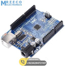Arduino Uno R3 SMD Cheap Price In Pakistan With USB Cable - Back View