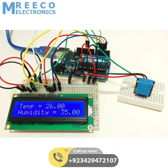 DHT11 Temperature and Humidity Sensor Module Ky-015 - Side View