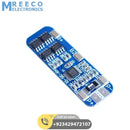 HX-3S-1 Lithium Battery 3S 12V 10A Charge Protection Board BMS PCM for 18650 Li-ion Cells Charging - Side View