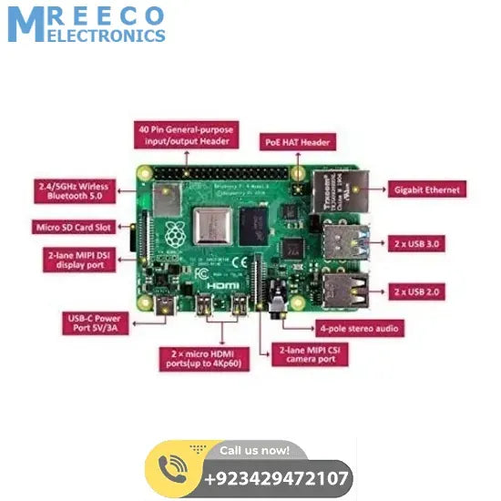 Raspberry Pi 4 4GB RAM - Top View