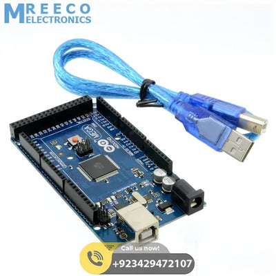 Arduino Mega 2560 R3 In Pakistan - Side View