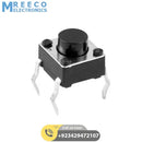 Momentary Tactile DIP Push Button Switch - Front View