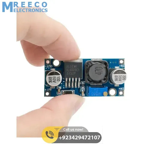 hw-432 XL6009 DC To DC Boost Converter Voltage Booster - Front View
