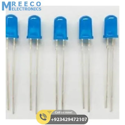 5mm Blue LED Light Emitting Diode - Side View