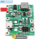 J5019 HW 357 Adjustable UPS Li Ion Charger with 4.5 To 24 Volts Boost Module 3.7V 9V 5V 2A Adjustable Step Up 18650 Lithium Battery Charging Discharge Boost Converter TP4056 - Top View
