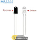 IR Infrared LED Transmitter And Receiver Pair For Arduino/Raspberry-Pi/Robotics - Back View