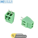 2 Pin PCB Screw Terminal Block Connector - Side View