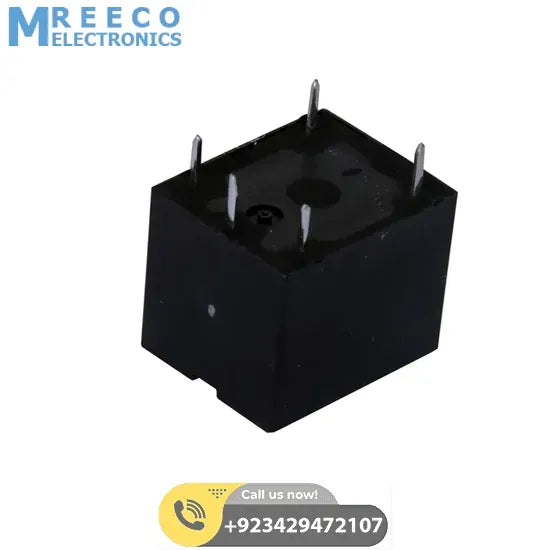 SPDT 5V DC or 6v DC Relay - Back View