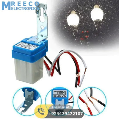 Automatic Light Control Sun Switch LDR In Pakistan AS-10-220 Day Night Sensor Switch - Side View