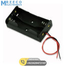 2x 18650 Cell Battery Holder - Side View