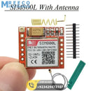 SIM800L GSM Module Micro Sim Card Board - Front View