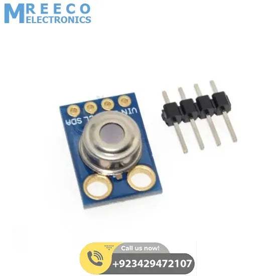Digital Infrared Temperature Sensor Module MLX90614 - Side View