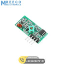 433mHz RF Transmitter Receiver Module Male Pin FS1000A - Back View