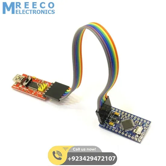 FT232RL FT232 USB TO Serial USB To UART TTL 5V 3.3V FTDI Module - Side View