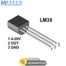 Original LM35 Temperature Sensor - Front View