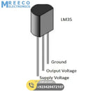 Original LM35 Temperature Sensor - Side View