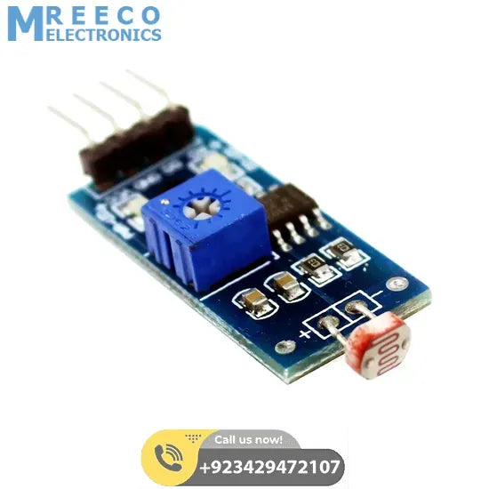 KY-018 LDR light sensor module In Pakistan - Front View