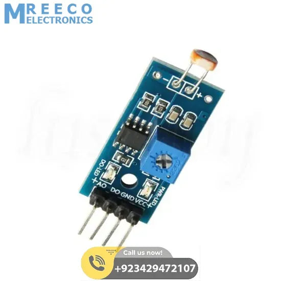 KY-018 LDR light sensor module In Pakistan - Back View