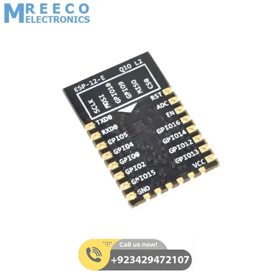ESP-12 ESP8266-12e Wifi Module Wireless IoT Board Module - Side View