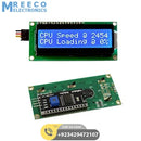 PCF8574T IIC I2C 1602 Blue/Green Backlight LCD Display Module For Arduino - Front View