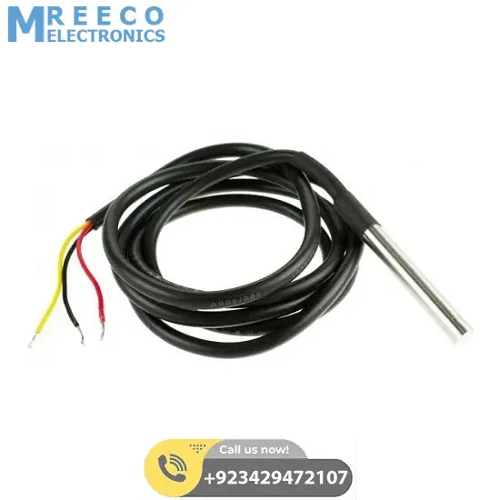 Waterproof DS18B20 Temperature Sensor - Back View