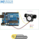 YF-S201 Arduino Water Flow Sensor Water Measurement Sensor in Pakistan - Side View