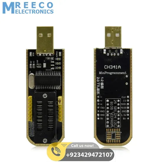 CH341A Programmer For Dish TV Laptop Memory IC - Top View