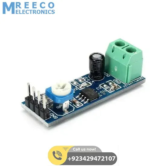 Audio Amplifier Module LM386 5-12V 10K Adjustable Resistance - Front View