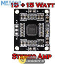 xhm181 XH M181 PAM8610 12V Dual-Channel Stereo Audio Amplifier Board - Front View