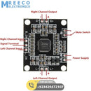 xhm181 XH M181 PAM8610 12V Dual-Channel Stereo Audio Amplifier Board - Side View