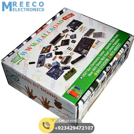 Beginner Arduino Uno Starter Kit - Front View