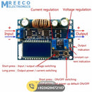 4A Buck-Boost Converter Module Adjustable Buck Boost Board With LCD Display - Side View
