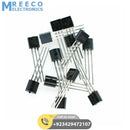 2N2222A Bipolar Junction NPN Transistor - Back View