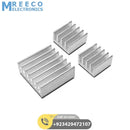 Raspberry Pi 3 Heatsink Cooler Pure Aluminum - Front View