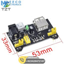 MB102 Breadboard Power Supply Module 3.3V/5V For arduino Solderless Bread Board - Back View