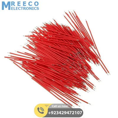 Vero Board Breadboard Jumper Cable Dupont Wire Electronic Wires Black Red Color - Side View