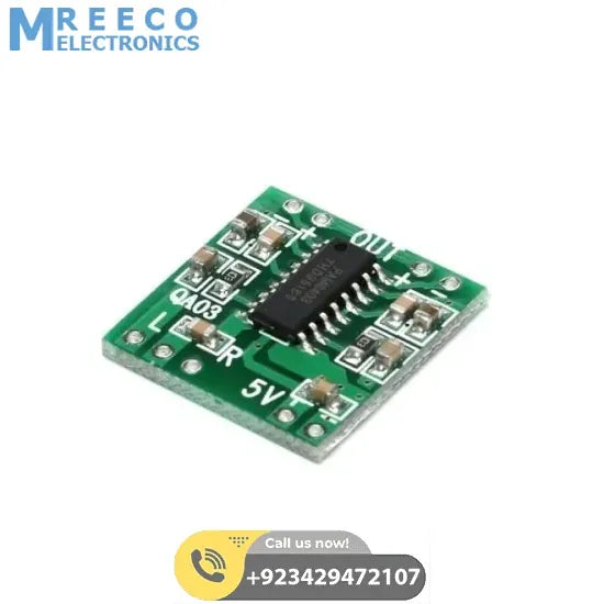 Digital Stereo Audio Amplifier Board PAM8403 Mini two channel 2X3W Class D Audio Power Amplification Module - Side View