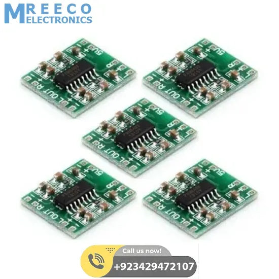 Digital Stereo Audio Amplifier Board PAM8403 Mini two channel 2X3W Class D Audio Power Amplification Module - Top View