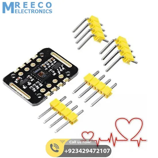 SPO2 MAX30102 Blood Oxygen Concentration Sensor PPG Sensor - Front View