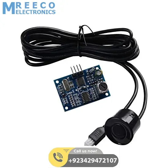 AJ-SR04M v3.0 Waterproof Ultrasonic Distance Sensor - Back View