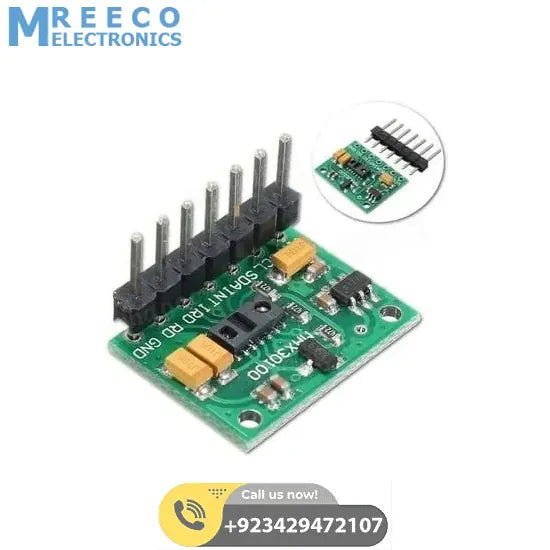 SPO2 Pulse Oximeter Heart Rate Sensor Module MAX30100 PPG Sensor - Side View