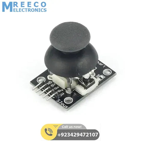 Dual Axis XY Analog Joystick Module KY 023 2 Axis PS2 Joystick Control Lever Breakout Sensor - Front View